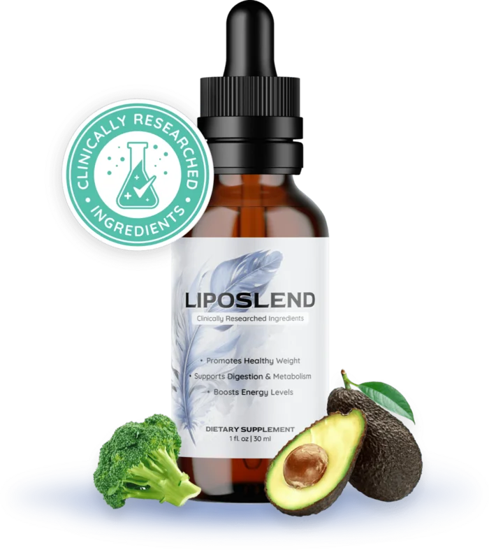 Lipo-Slend liquid drop bottle, as shown on the seller's own marketing pages
